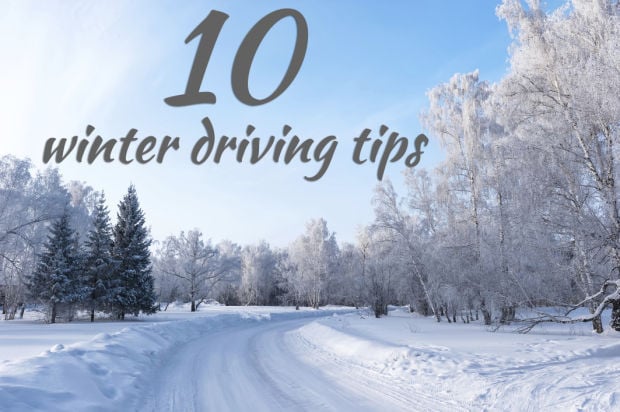 10 winter driving safety tips